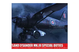 Airfix 1/48 Westland Lysander Mk.III Special Duties Aircraft Scaled Plastic Model Kit