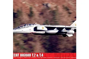 Airfix 1/48 SEPECAT Jaguar T.2 &amp; T.4 Strike Aircraft Scaled Plastic Model Kit