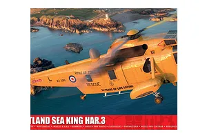 Airfix 1/48 Westland Sea King HAR.3 Rescue Helicopter Scaled Plastic Model Kit