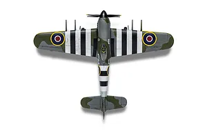 Airfix 1/72 Eurofighter Typhoon FGR.4 &amp;quot;Moggy&amp;quot; &amp;amp; Hawker Typhoon Mk.IB Scaled Plastic Model Kit - Twin Pack image 147181