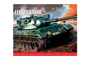 Airfix 1/76 Leopard Tank Scaled Plastic Model Kit