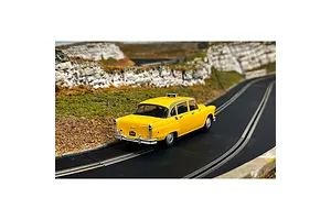 Scalextric 1/32 James Bond Checker Taxi Cab Live and Let Die Slot Car image 147256