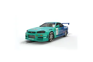 Scalextric 1/32 Nissan R34 Skyline GTR - Falken Tyres Slot Car