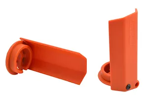 RPM Shock Shaft Guards 2Pcs - Orange