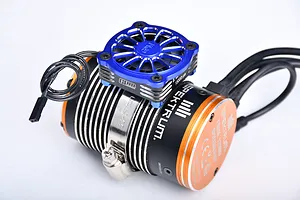 GPM Aluminium And Stainless Steel 40-56mm Adjustable Fan Mount with 40x40x10mm Cooling Fan - Blue image 147565