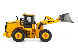 HuiNa 1552 RC Front Loader Electric 2WD 1/16 Scale RTR - Yellow image 147577