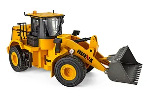 HuiNa 1552 RC Front Loader Electric 2WD 1/16 Scale RTR - Yellow image 147578