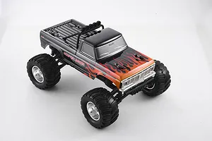 FMS Ford F-100 RS RC Monster Truck Electric Brushless 2WD 1/10 Scale RTR - Black image 147586