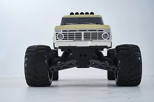 FMS Ford F-100 RS RC Monster Truck Electric Brushless 2WD 1/10 Scale RTR - Beige/Blue image 147593