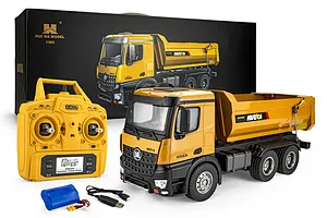 HuiNa 1582 Diecast RC Truck 4WD 1/14 Scale RTR - Yellow image 147620