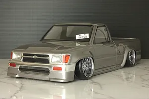 Pandora RC 1/10 Toyota Hilux RN80 Unpainted Body Shell - Clear image 147649