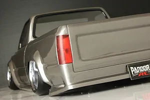 Pandora RC 1/10 Toyota Hilux RN80 Unpainted Body Shell - Clear image 147654