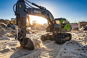 Huina 1661 Excavator RC Construction Vehicle Electric 1/18 Scale RTR image 147664
