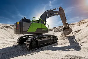 Huina 1661 Excavator RC Construction Vehicle Electric 1/18 Scale RTR image 147665