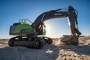 Huina 1661 Excavator RC Construction Vehicle Electric 1/18 Scale RTR image 147666