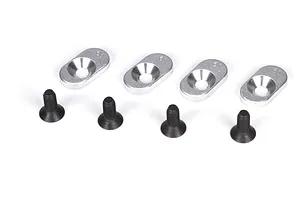 Losi Engine Mount Inserts &amp; Screws (18/58) 4pcs