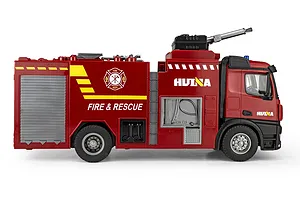 Huina 1562 Fire Truck with Water Cannon RC Fire Truck Electric 2WD 1/14 Scale RTR image 147883