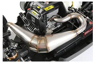 Rovan Stainless Steel Voyager 5 Exhaust Pipe Set - Silenced image 4