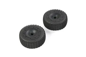 Rovan 1/5 Dirt Buster Tyres on Black Closed Rims - Beadlock Wheels 2Pcs image 5
