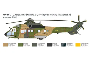 Italeri 1/72 AS332 Super Puma Transport Helicopter Scaled Plastic Model Kit image 5