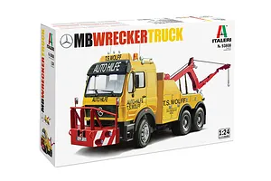 Italeri 1/24 Mercedes-Benz Wrecker Tow Truck Scaled Plastic Model Kit