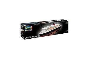 Revell 1/400 Queen Mary 2 Ocean Liner Scaled Plastic Model Kit image 148364