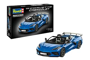 Revell 1/25 Corvette C8 Cabriolet Scaled Plastic Model Kit