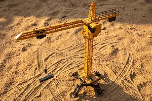 HuiNa 1585 Tower Crane RC Crane Electric 1/14 Scale RTR image 148499