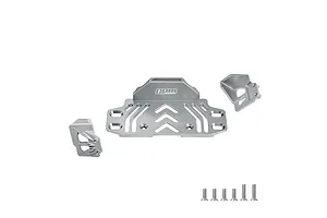 GPM Silver Aluminium Rear Battery Holder