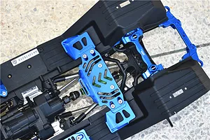 GPM Silver Aluminium Rear Battery Holder image 148563