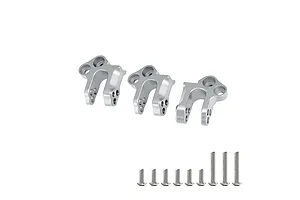 GPM Silver Aluminium Centre Gearbox Mounts 3Pcs