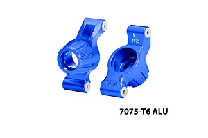 GPM Blue Aluminium Rear Hubs 2Pcs