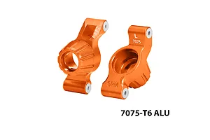 GPM Orange Aluminium Rear Hubs 2Pcs