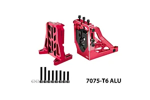 GPM Red Aluminium Motor Mount Set