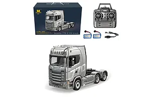 Huina Scania 770S RC Semi Truck 4WD 1/18 Scale RTR - Grey