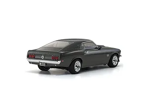 Kyosho Fazer Mk2 1969 Ford Mustang Boss 429 RC Car Electric 4WD 1/10 Scale RTR - Black Jade image 149051
