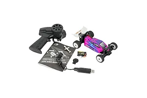 Hobby Plus Speck-B RC Buggy Electric Brushless 2WD 1/24 Scale RTR - Razor Magenta image 149067