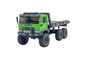 Hobby Plus CR-18P Arktos V1.5 6x6 Flatbed RC Truck Electric 6WD 1/18 Scale RTR - Green