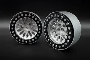 Reefs RC 1.9" Aluminium Shield Deep Dish Beadlock Rims 2Pcs