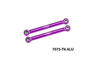 GPM Aluminium Steering Toe Links 2Pcs - Purple