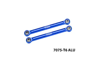 GPM Aluminium Steering Toe Links 2Pcs - Blue