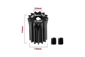 GPM 40Cr Steel 14T 48dp/0.5Mod Pinion Gear