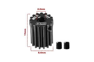 GPM 40Cr Steel 15T 48dp/0.5Mod Pinion Gear