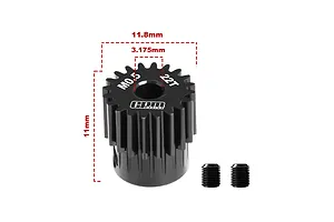 GPM 40Cr Steel 22T 48dp/0.5Mod Pinion Gear