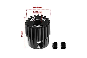 GPM 40Cr Steel 19T 48dp/0.5Mod Pinion Gear