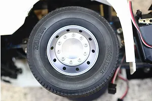 GPM 1/14 Aluminium Front 10 Hole Rims - Black image 3