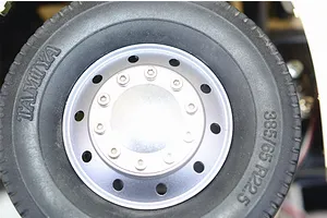 GPM 1/14 Aluminium Front 10 Hole Rims - Silver image 4
