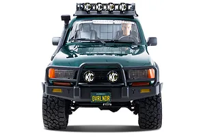 FMS FCX10 OVR LC80 RS Land Cruiser 80 RC Rock Crawler Electric Brushless 4WD 1/10 Scale RTR - Green image 149439