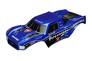 Traxxas 1/10 Bigfoot Painted Body Shell - Firestone Blue