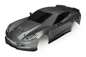 Traxxas 1/10 Chevrolet Corvette Z06 Painted Body Shell - Graphite
